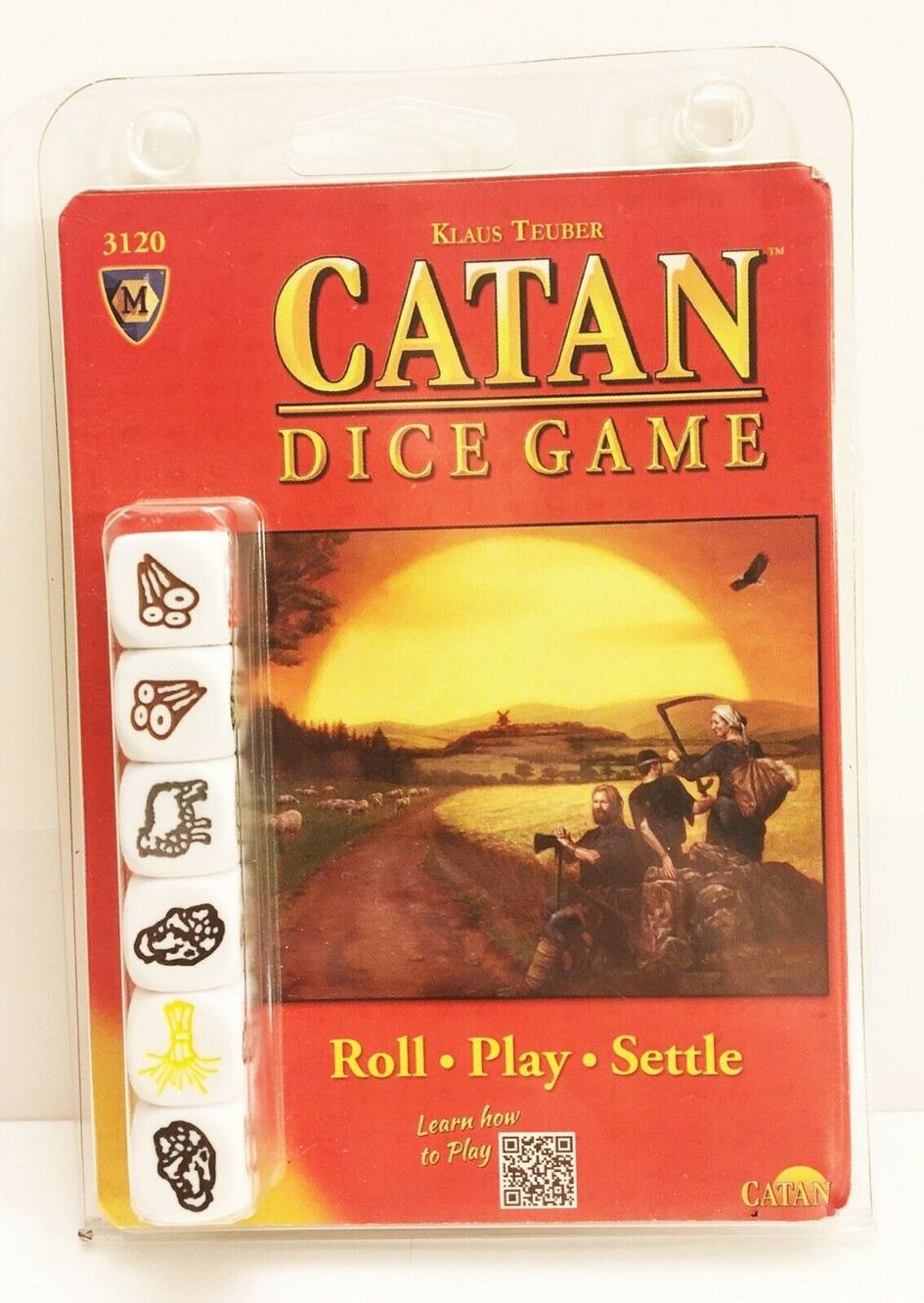 Catan Portable Travel Dice Game - Gently Played a Couple Times